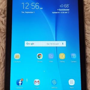 SAMSUNG GALAXY TAB E 8" TABLET & CASE